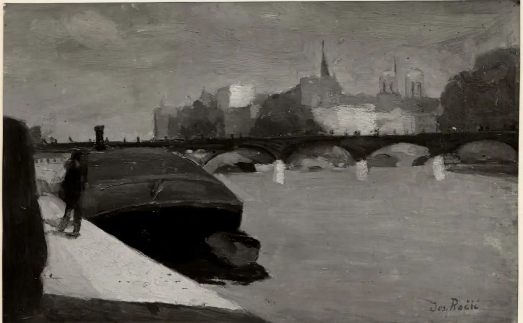 Fotografia Ferruzzi , Racic, Josip - sec. XX - Ponts Des Arts, Parigi , fronte