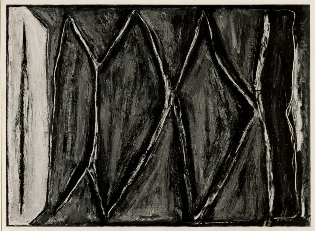 Anonimo , Simunovic, Frano - sec. XX - Landscape in the Zagora , fronte