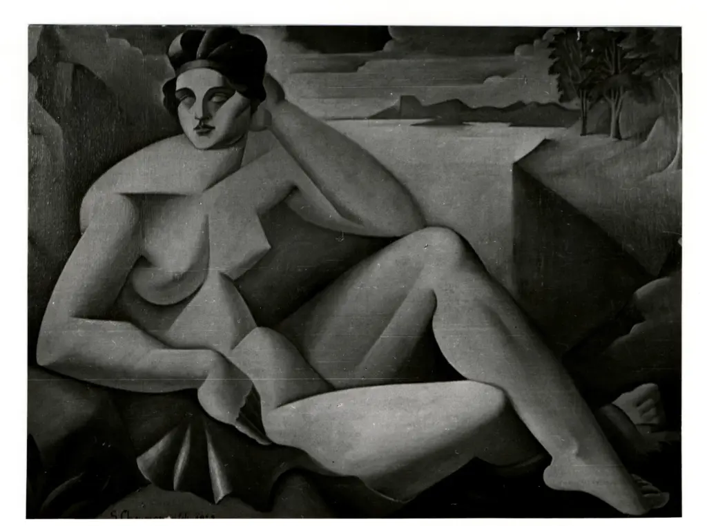 Anonimo , Sumanovic, Sava - sec. XX - Nudo di donna , fronte