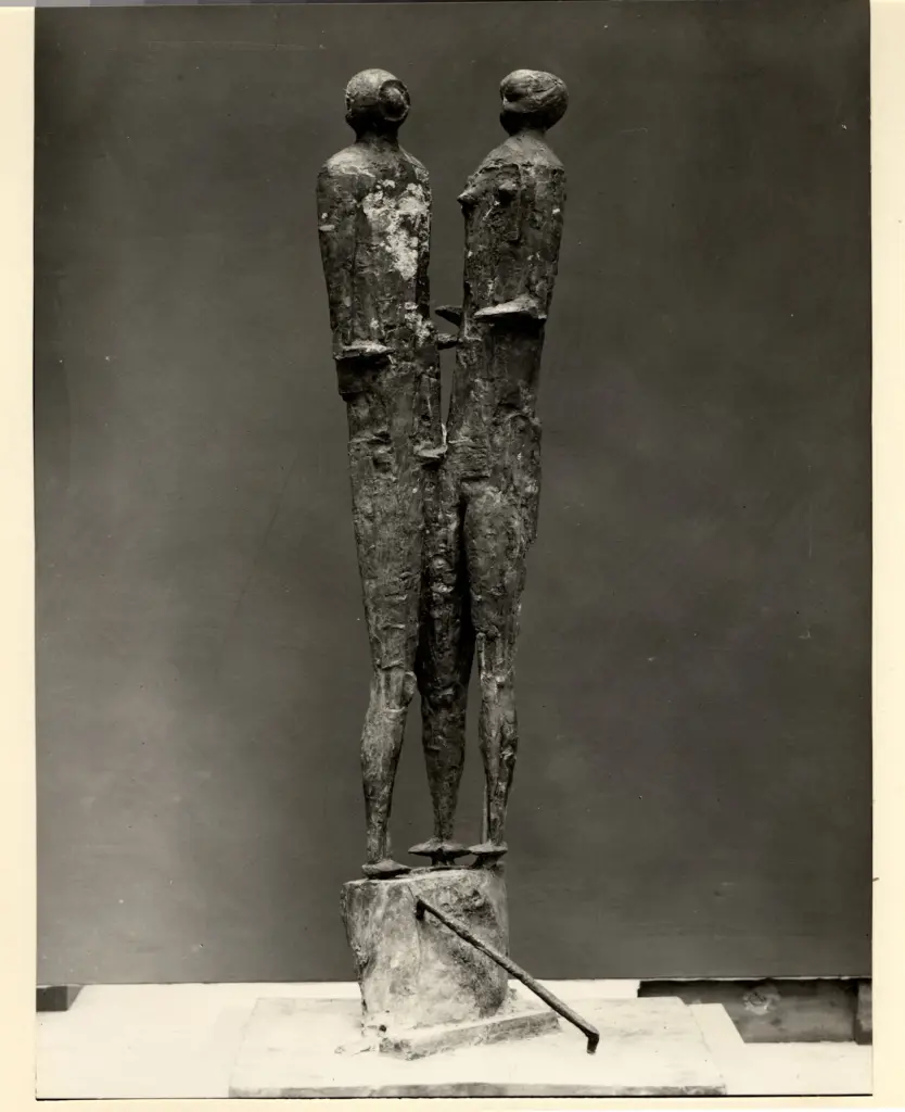 Giacomelli , Trsar, Drago - sec. XX - Incontro , fronte