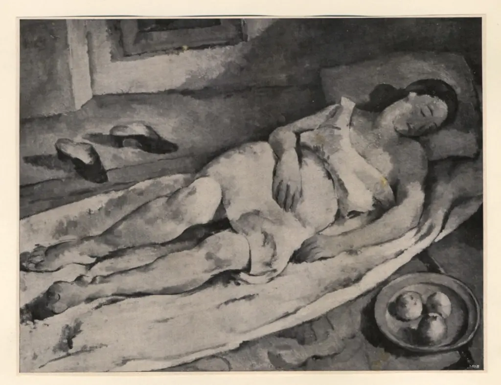 Kutter, Joseph , Giovane donna che riposa