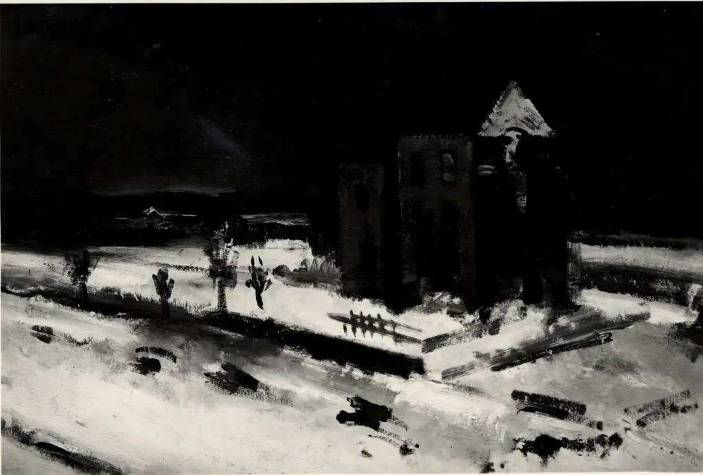 Kutter, Joseph , Paesaggio invernale -