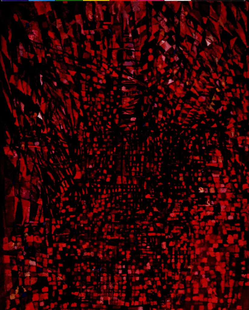 Vieira Da Silva, Maria Elena , Interno rosso