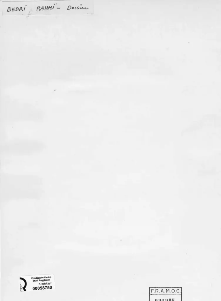 Anonimo , Rahmi, Bedri - sec. XX - Ritratto bizantino , retro