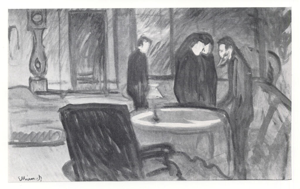 Munch, Edvard , Scena da Ibsen's "Ghosts"" -
