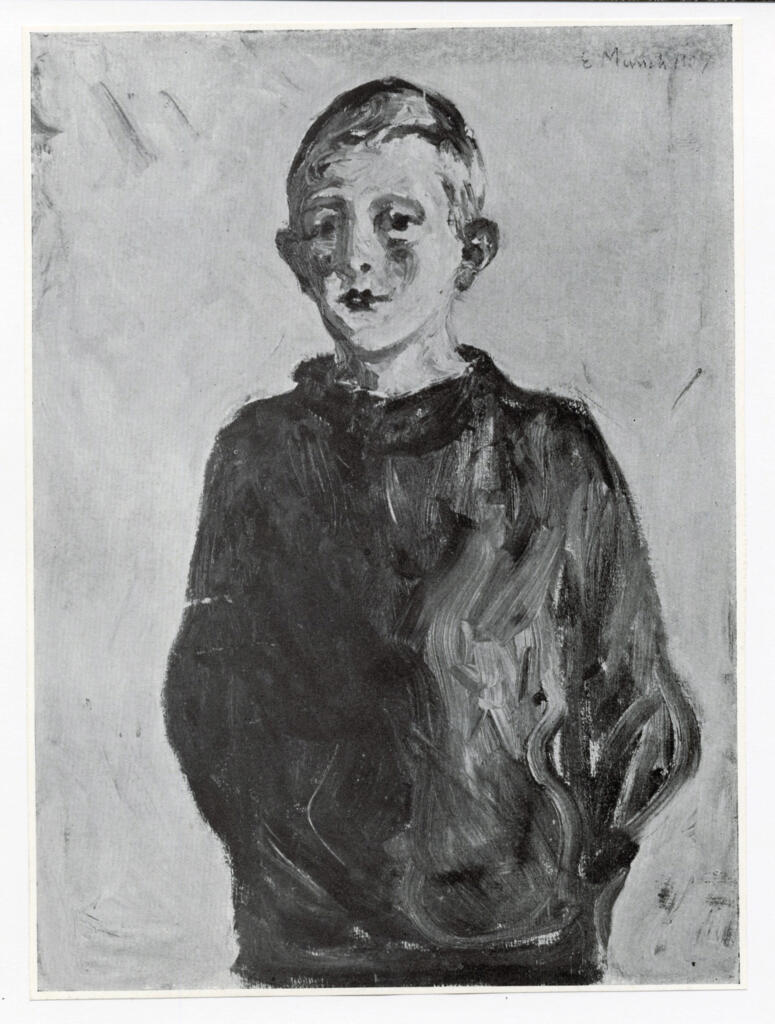 Anonimo , Munch, Edvard sec. XX , fronte