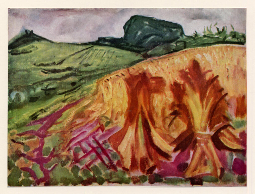 Munch, Edvard , Wheatfild -