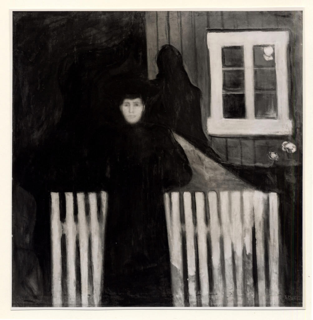 Anonimo , Munch, Edvard - sec. XIX - Moonlight , fronte