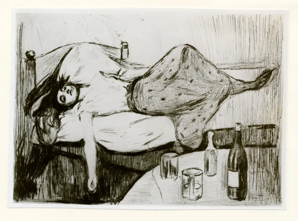 Anonimo , Munch, Edvard - sec. XIX - The Day After , fronte