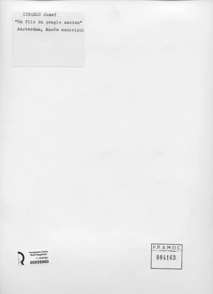Anonimo , Israels, Josef , retro