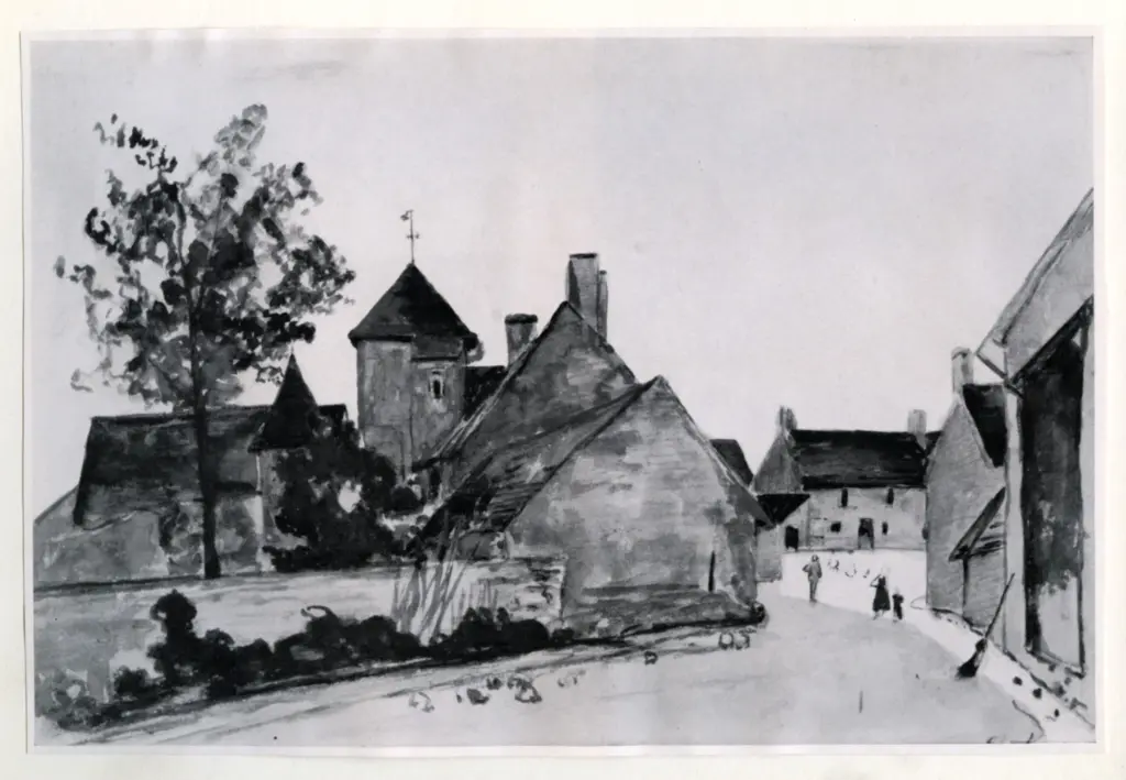 Anonimo , Jongkind, Johan Barthold - sec. XIX - Le Chautoy (Ni&egrave;vre) , fronte