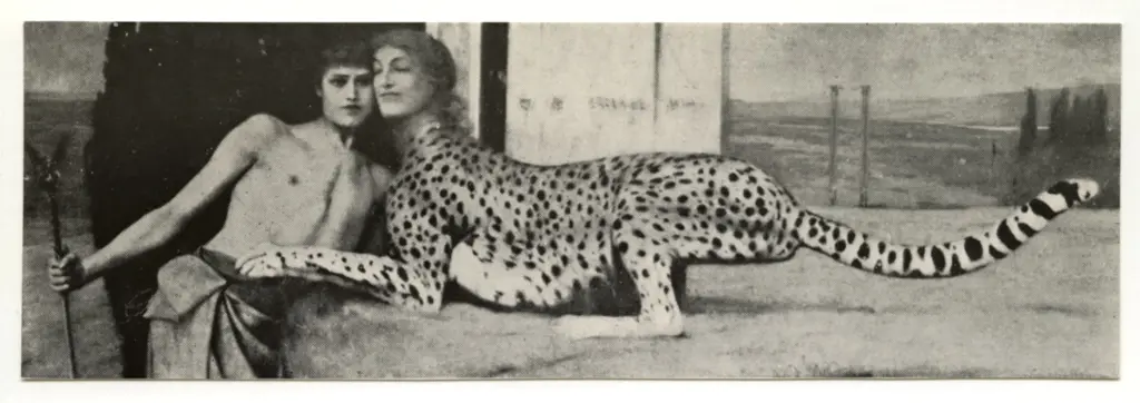 Khnopff, Fernand , L'arte, Le carezze o La sfinge