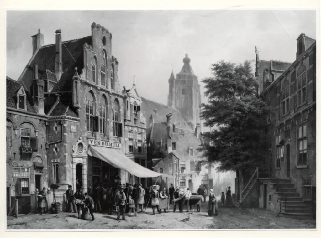 Anonimo , Koekkoek, Willem , fronte