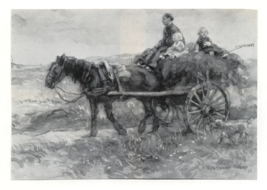 Tromp, Jan Zoerelief , Padre e figli sul carro