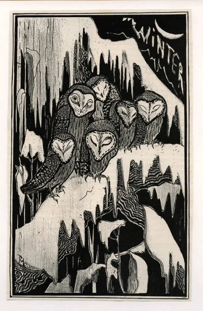 Anonimo , Van Hoytema, Theo - sec. XIX/ XX - Winter , fronte