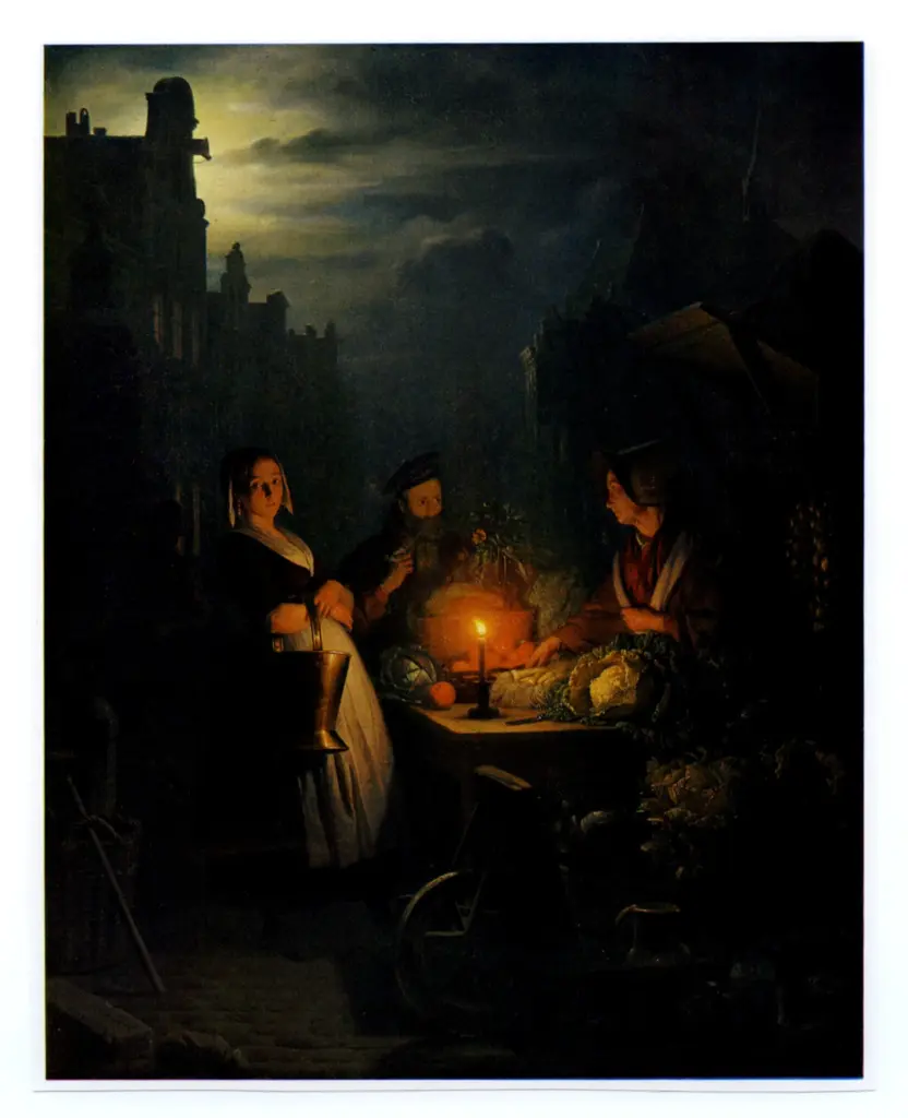 Van Schendel, Petrus , The Vegetable Stall