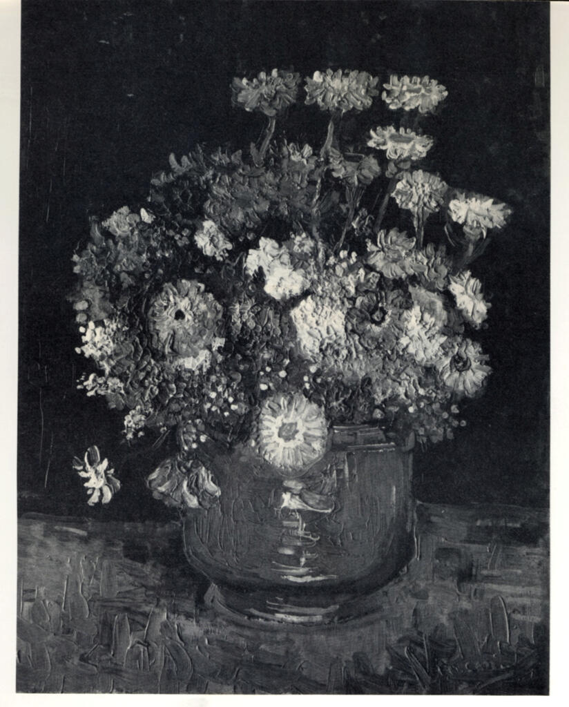 Van Gogh, Vincent , Zinnias dans un Vase -