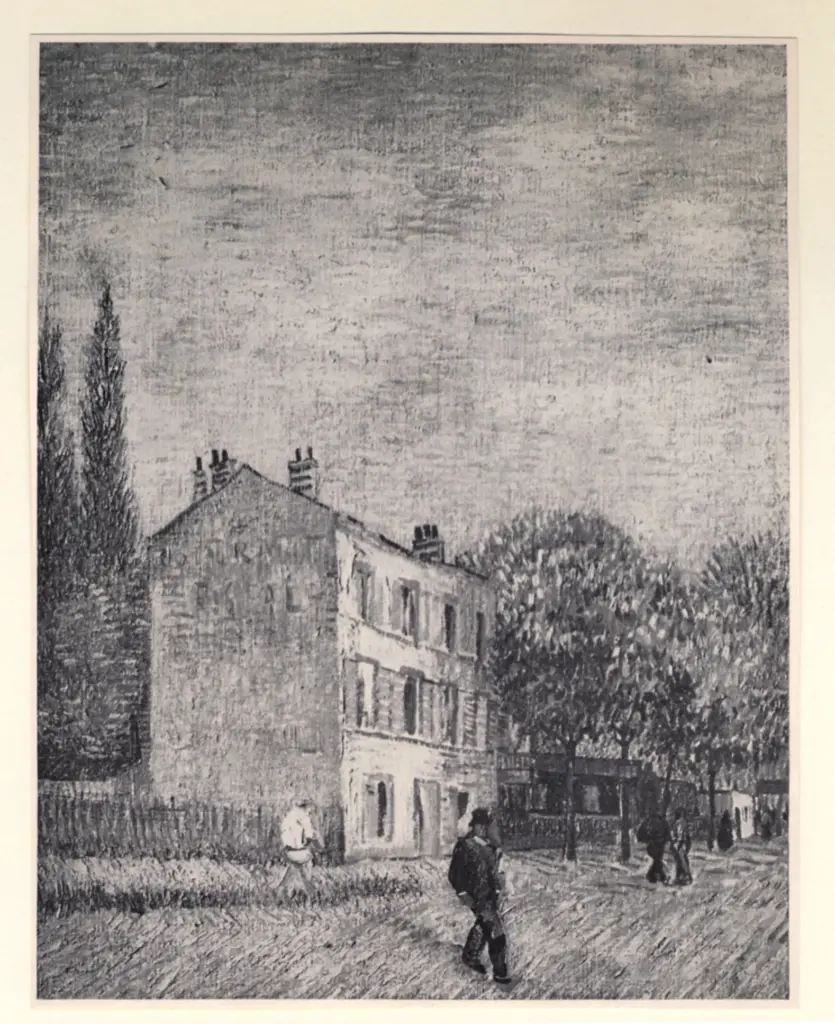 Anonimo , Van Gogh, Vincent - sec. XIX - Restaurant Rispal , fronte