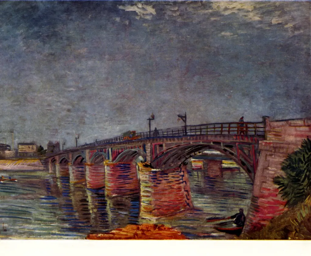 Anonimo , Van Gogh, Vincent - sec. XIX - Pont sur la Seine &agrave; Asnieres , fronte