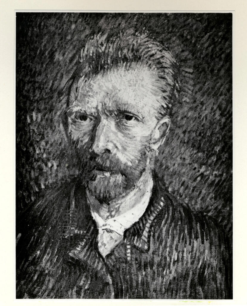Anonimo , Van Gogh, Vincent - sec. XIX - Autoritratto , fronte