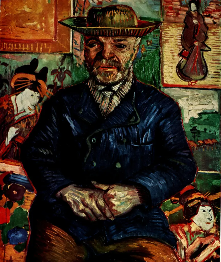 Anonimo , Van Gogh, Vincent - sec. XIX - Le p&egrave;re Tauguy , fronte