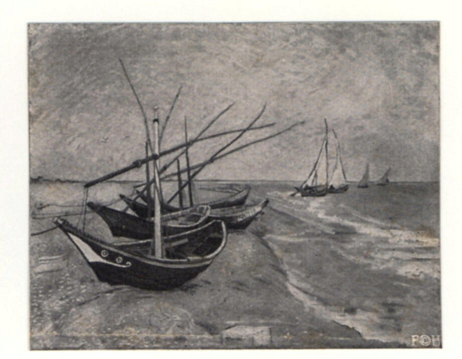 Van Gogh, Vincent , Barche di St. Marie -
