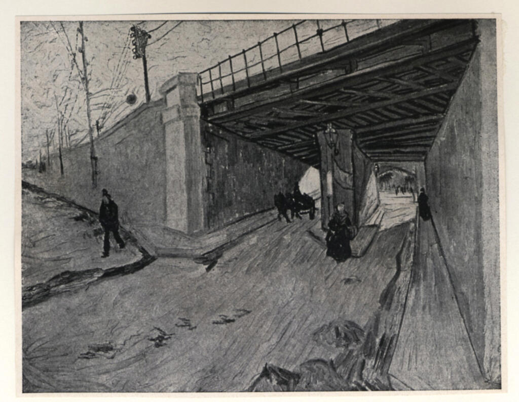 Van Gogh, Vincent , Ponte ferroviario ad Arles -