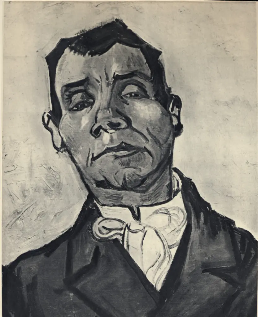 Anonimo , Van Gogh, Vincent - sec. XIX - L'attore , fronte