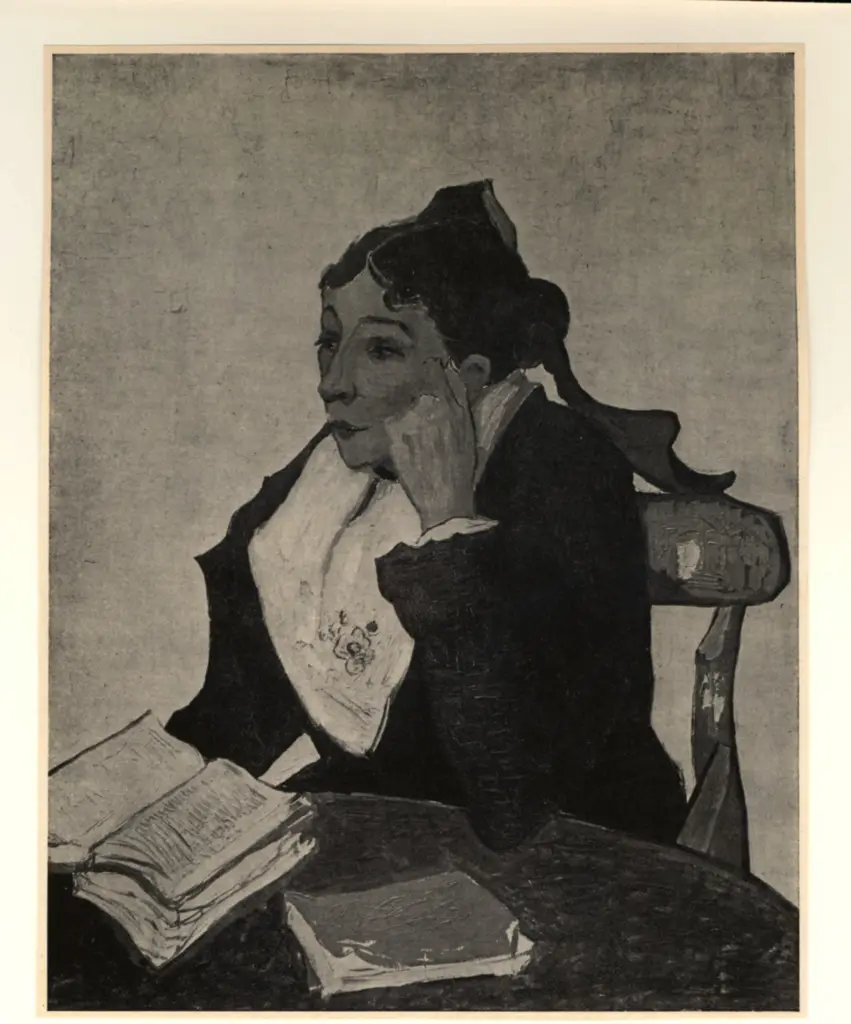 Anonimo , Van Gogh, Vincent - sec. XIX - Arlesienne (Mme Ginoux) , fronte