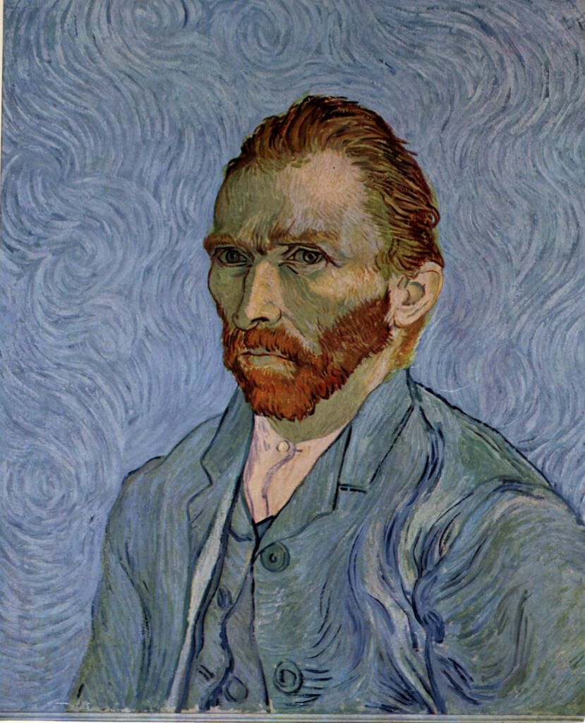 Anonimo , Van Gogh, Vincent - sec. XIX - Ritratto dell'artista , fronte
