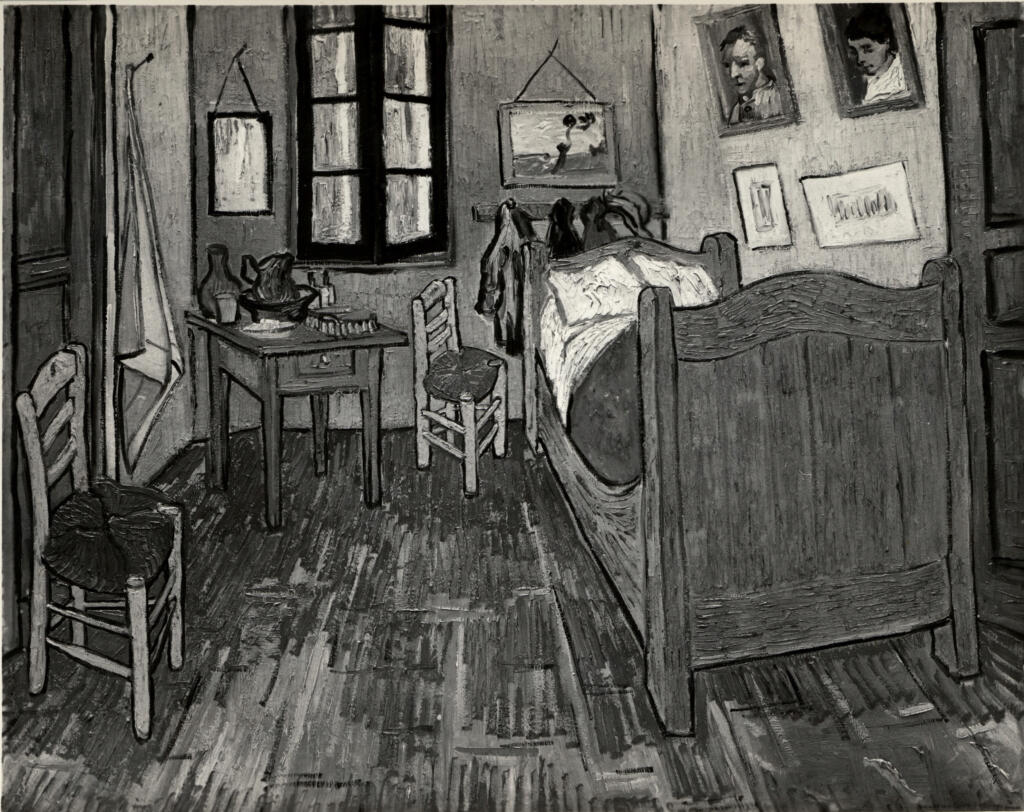 Anonimo , Van Gogh, Vincent - sec. XIX - La chambre de l'artiste à Arles , fronte