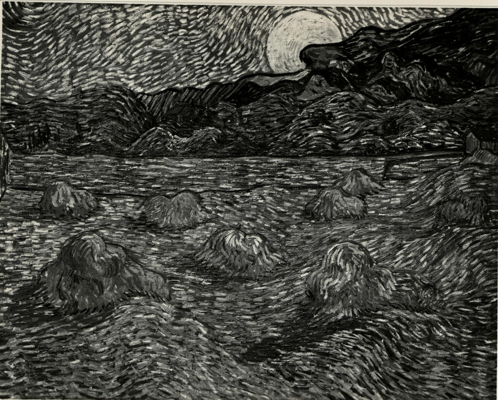Anonimo , Van Gogh, Vincent - sec. XIX - Aurore de la lune , fronte