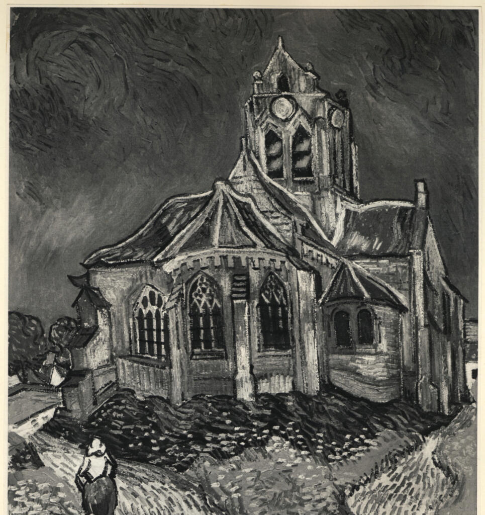 Van Gogh, Vincent , La Chiesa di Auvers -