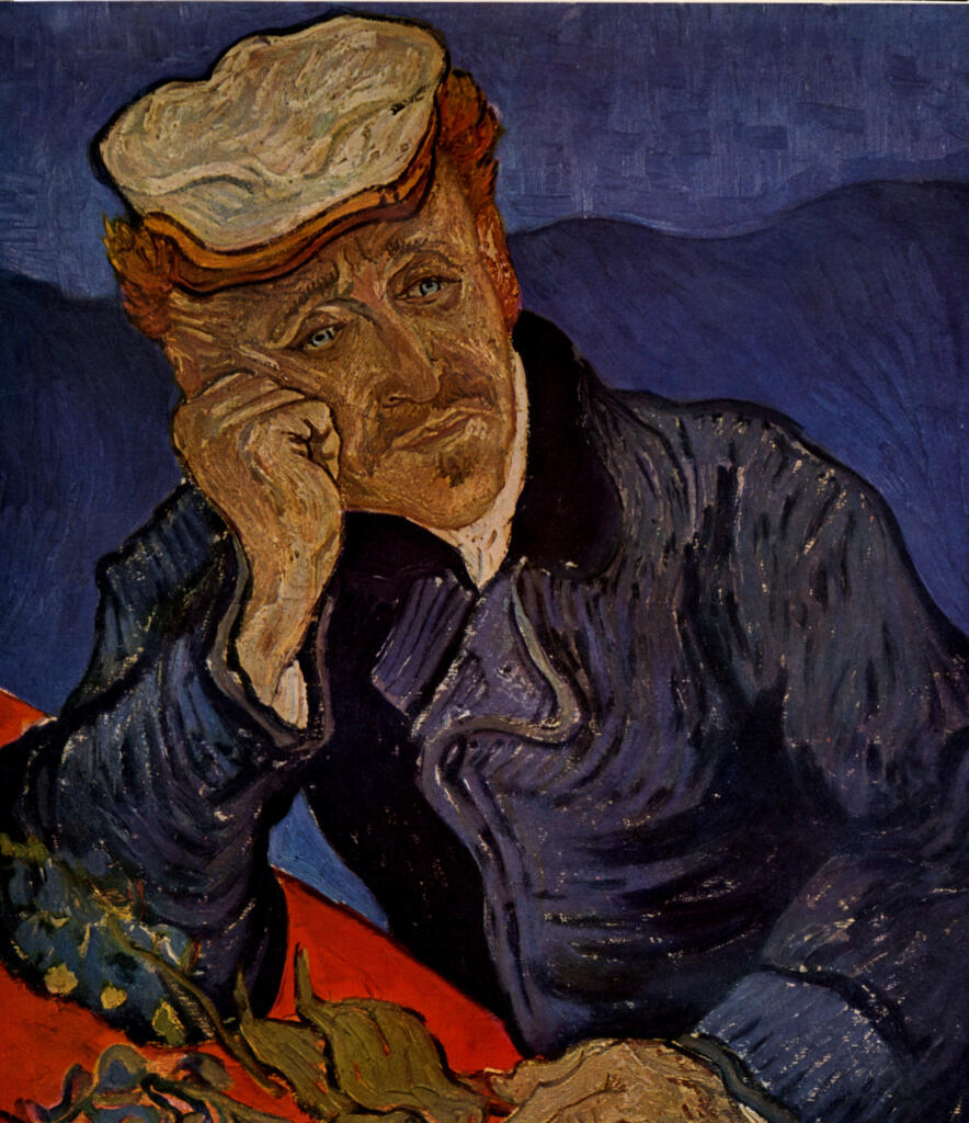 Anonimo , Van Gogh, Vincent - sec. XIX - Portrait du Dr. Gachet , fronte