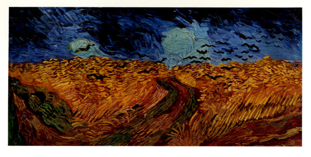 Van Gogh, Vincent , Kornfeld mit Krahen