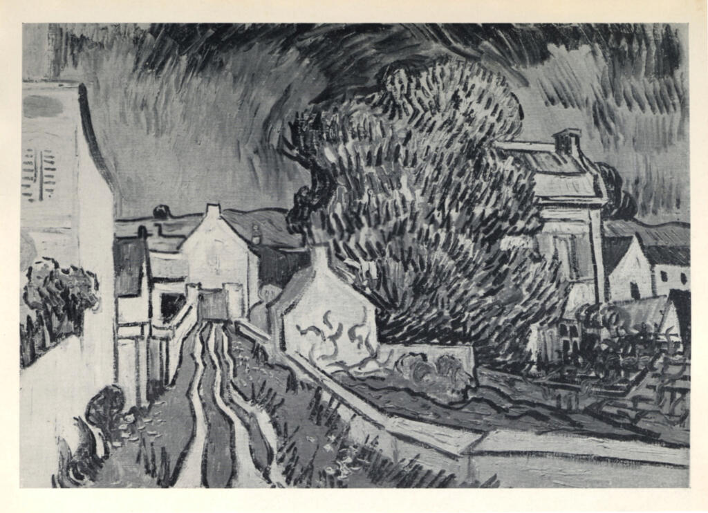 Anonimo , Van Gogh, Vincent - sec. XIX - Das Haus von père Pilon , fronte