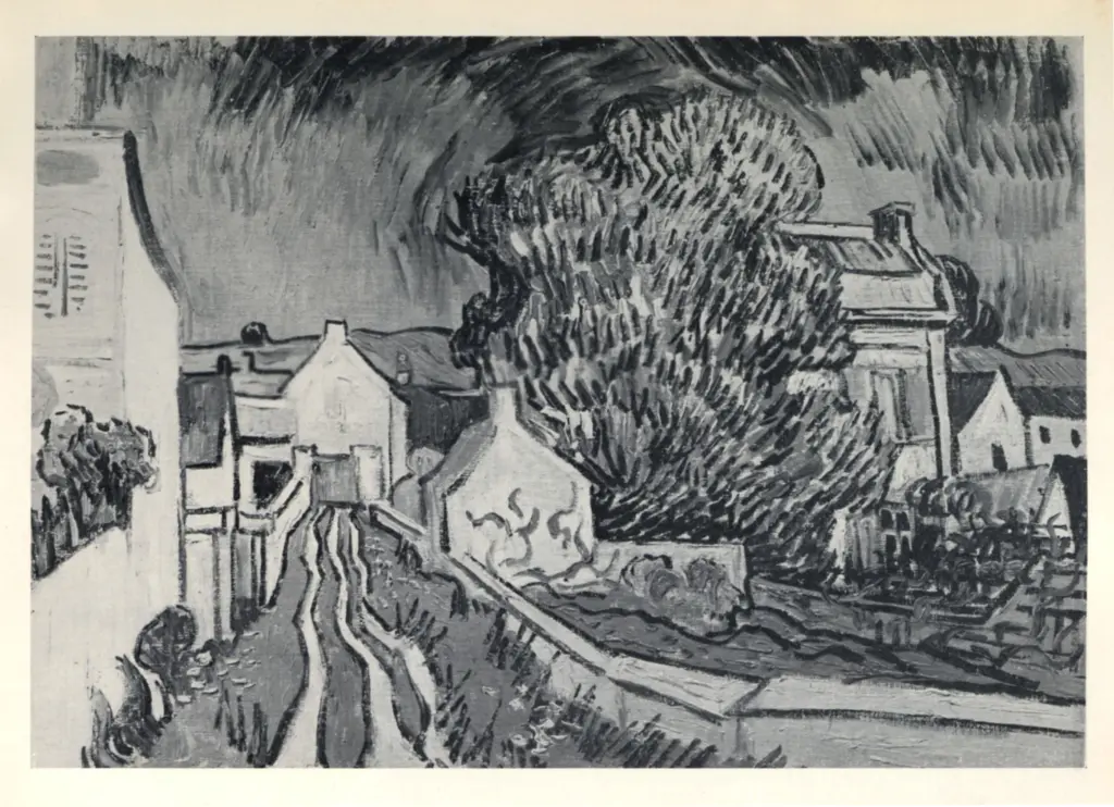 Anonimo , Van Gogh, Vincent - sec. XIX - Das Haus von p&egrave;re Pilon , fronte