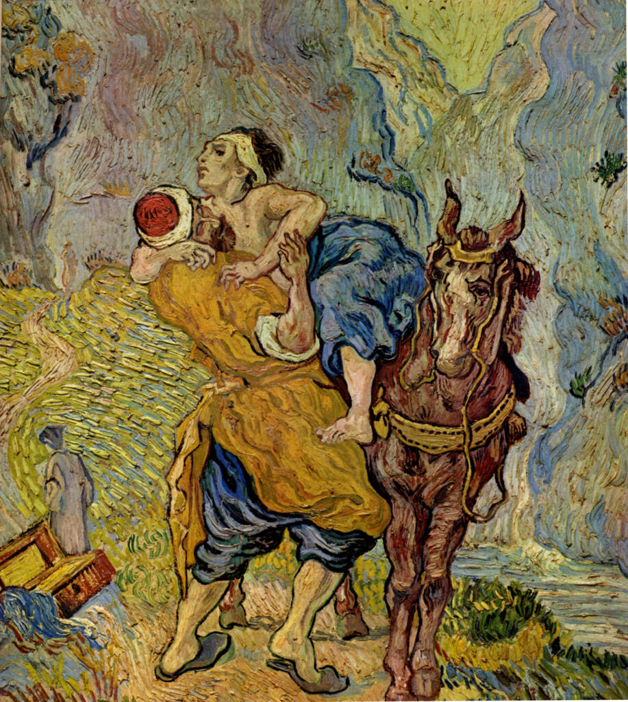 Anonimo , Van Gogh, Vincent - sec. XIX - Da Delacroix , fronte