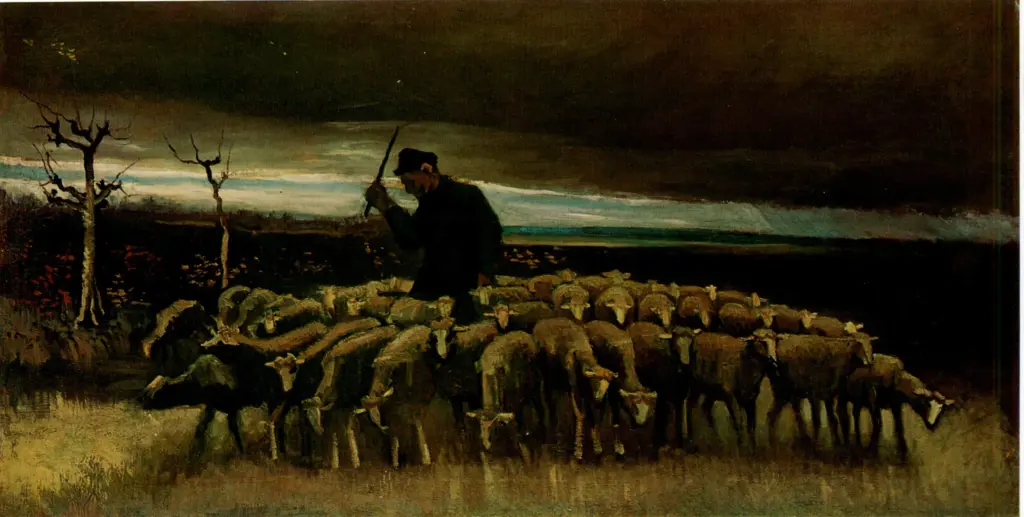 Anonimo , Van Gogh, Vincent - sec. XIX - Apr&egrave;s l'Orage , fronte