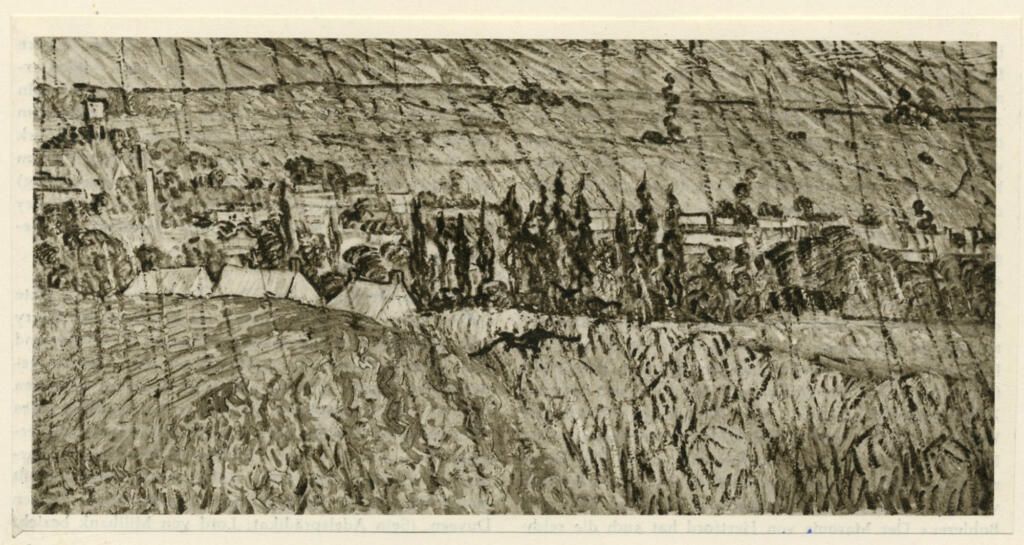 Van Gogh, Vincent , Giorno di pioggia -