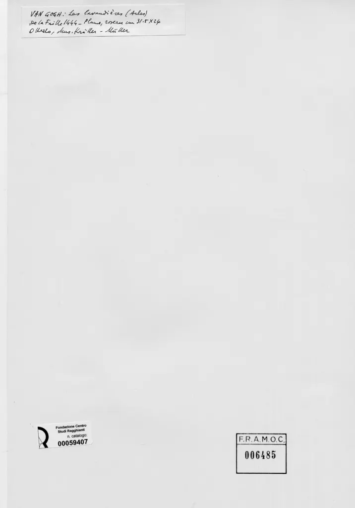 Anonimo , Van Gogh, Vincent - sec. XIX - Les lavandi&egrave;res (Arles) , retro