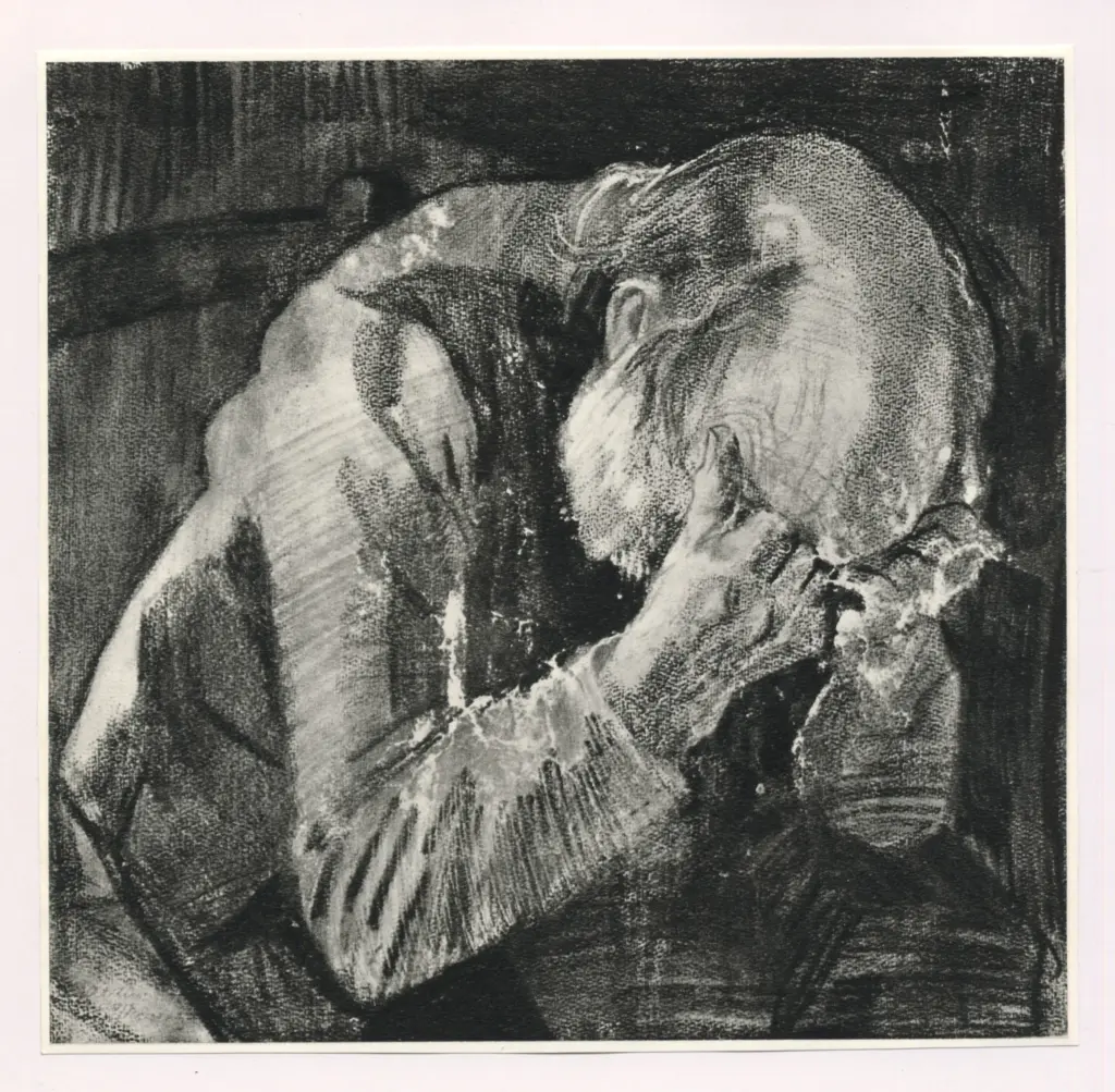 Anonimo , Van Gogh, Vincent - sec. XIX - Au senil de l'&eacute;ternit&eacute; , fronte