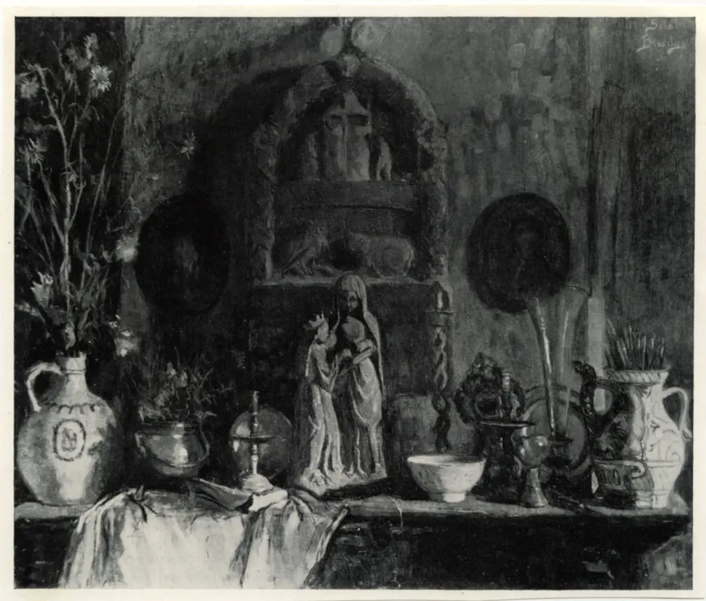 Bisschop, Sara , Schoorsteenmantel alelier Richard Bisschop -