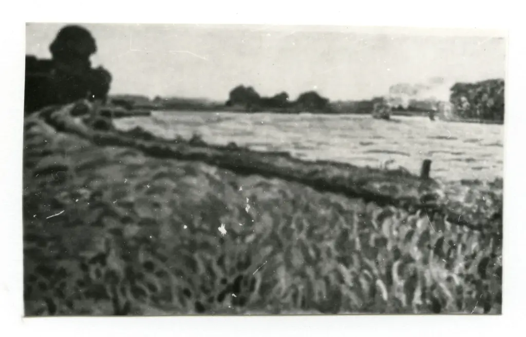 Gestel, Leo , Die Amstel bei Amsterdam