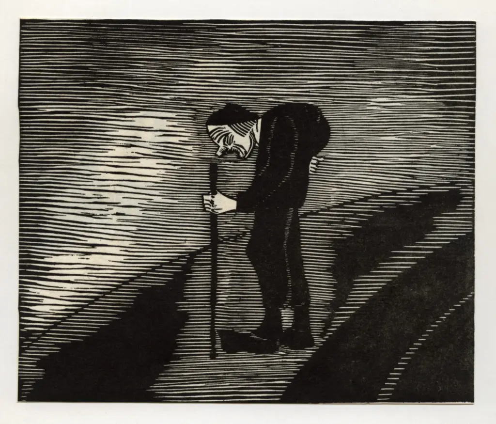 Anonimo , De Jessurun, Mesquita Samuel - sec. XX - Il gobbo , fronte