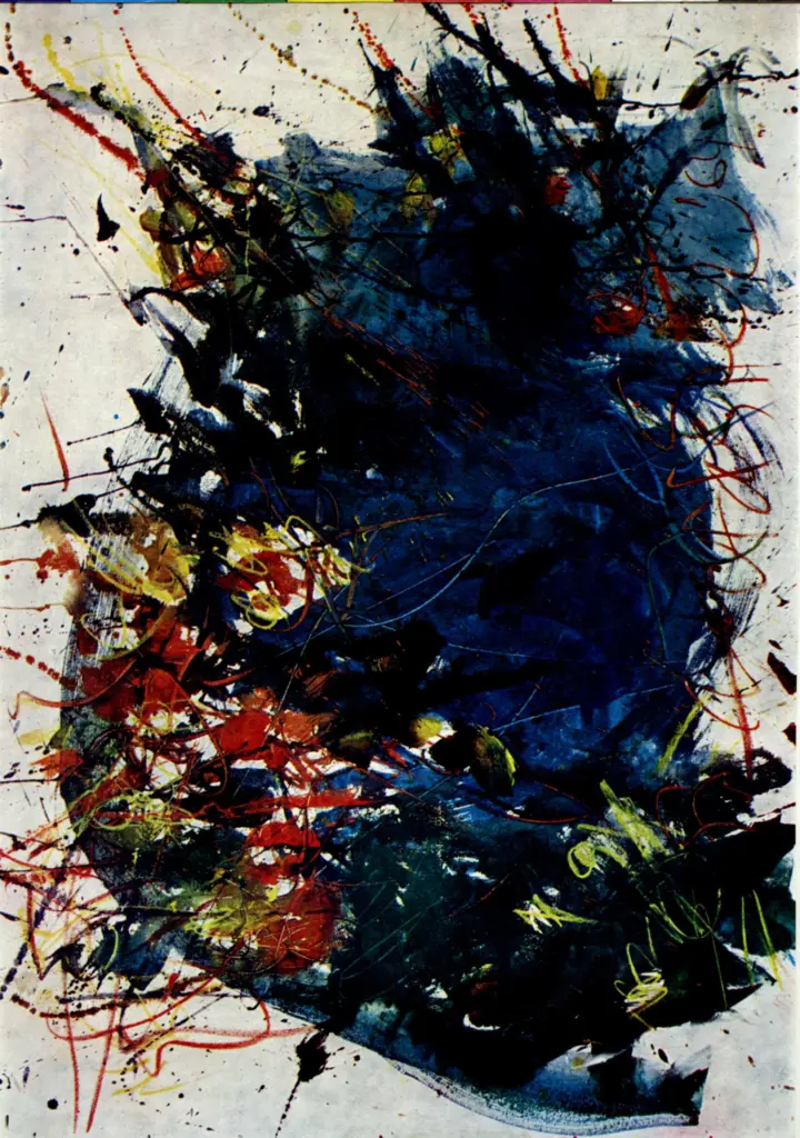 Anonimo , Lataster, Ger - sec. XX - Composizione astratta , fronte