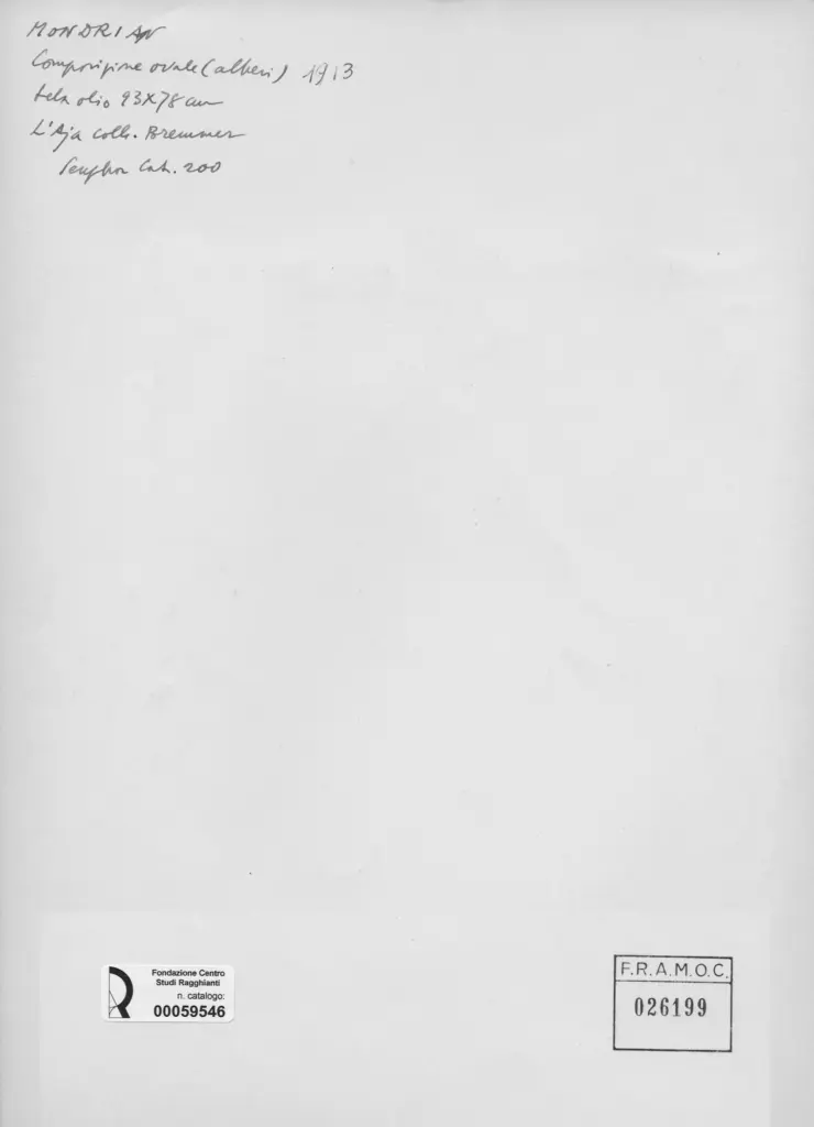 Anonimo , Mondrian, Piet - sec. XX , retro