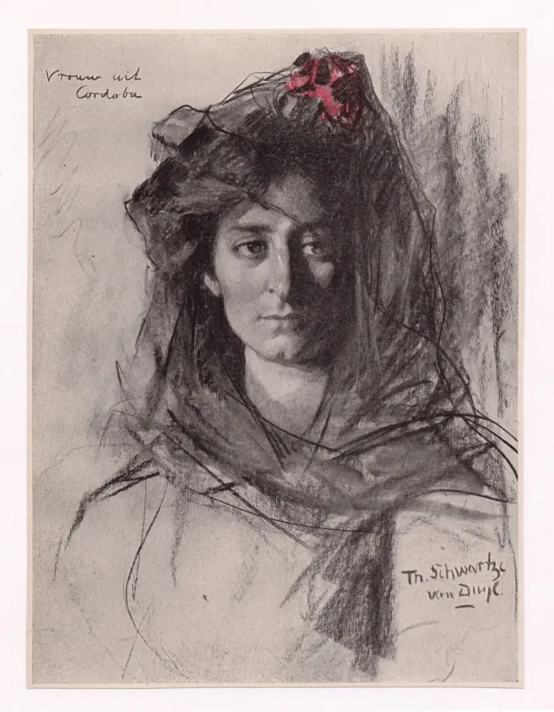 Schwartze, Th&eacute;r&egrave;se , A young woman from Cordova