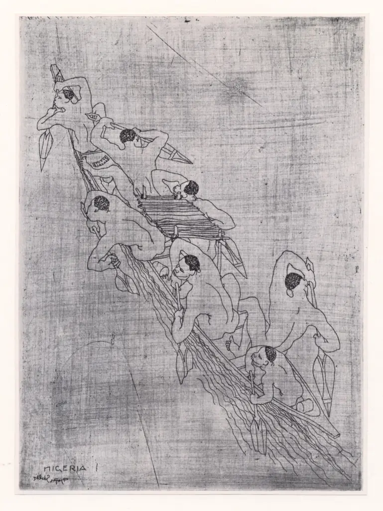 Stolk, Reijer , Uit de serie "Goudkust Nigeria"" -