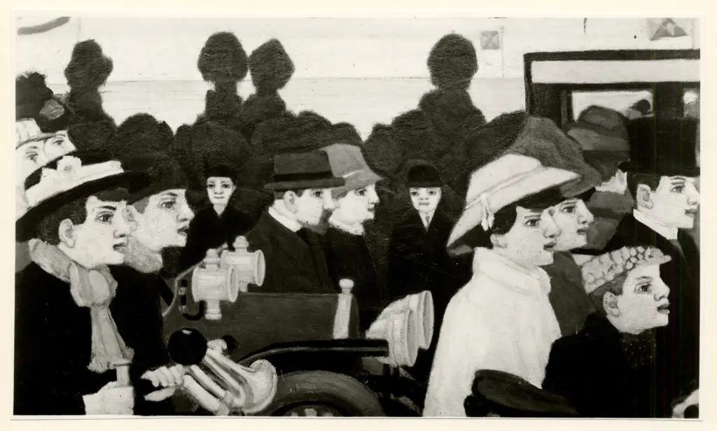 A.F.I. Agenzia Fotografica Industriale , van Der Leck, Bart - sec. XX - Verso l'aerodromo , fronte